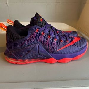 Nike Lebron 12 Low Court Purple